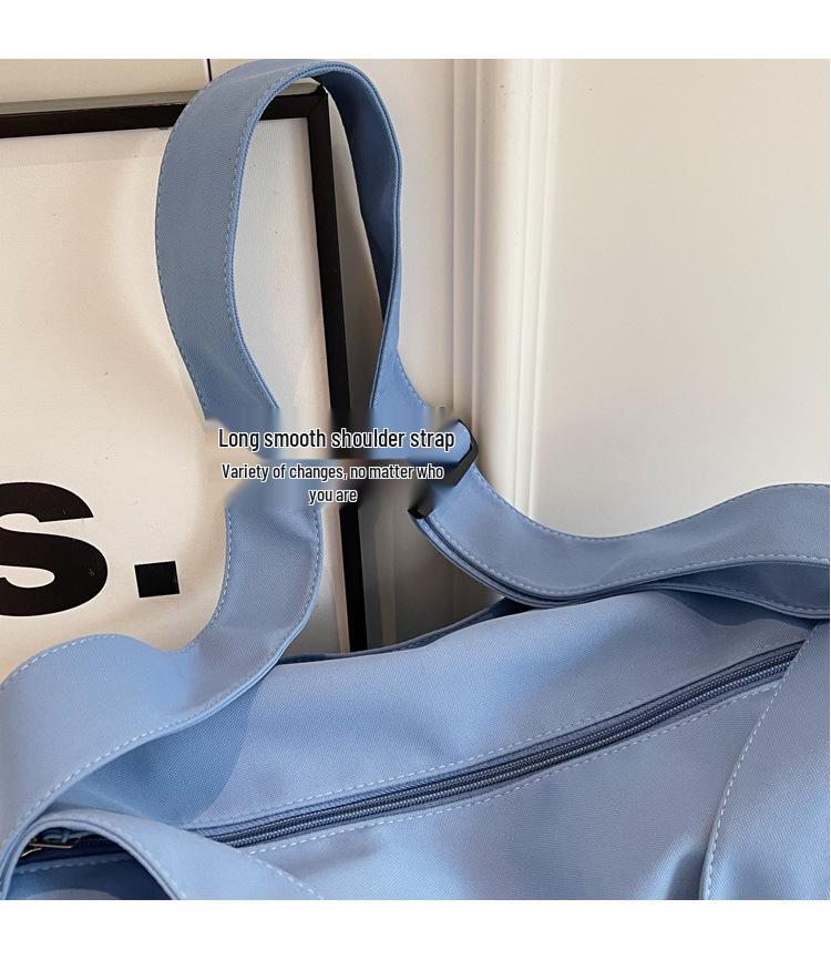 Travel Bag Large Capacity, Dry & Wet Separation, Lightweight Sports & Fitness Crossbody Bag for Short Trips