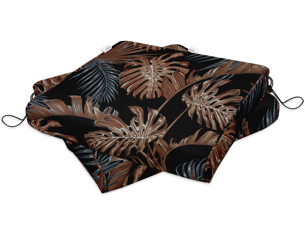 Vargottam Perfect Outdoor Indoor Square Corner Seat Cushions Water-Resistant Lounge Chair 18.5" X 16" Home Office Patio Furniture