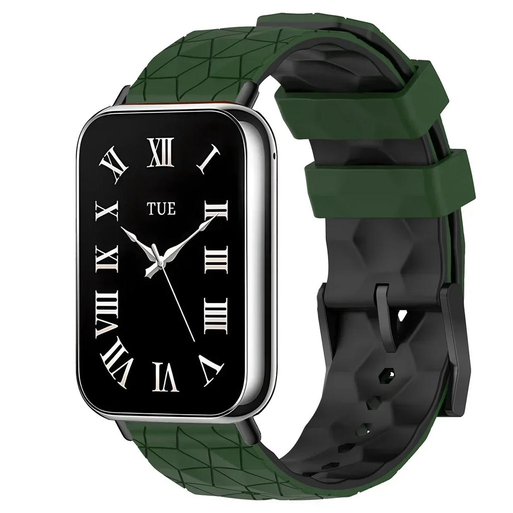 Football Pattern Silicone Strap For Xiaomi Mi Band 7 8 Pro Replacement Smartwatch Wrist Bracelet Correa for Redmi watch 4 Strap