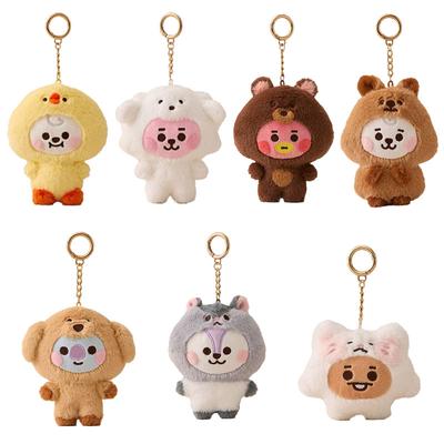 Kawaii Plush Cosplaycosp Plush Toy Doll Keychain Cute Cartoon COOKY SHOOKY MANG Plush Pendant Bag Accessories
