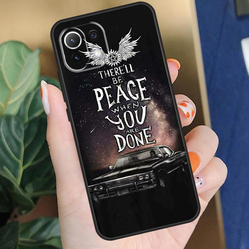 Supernatural CARRY ON MY WAYWARD SONS Hoesje Voor Xiaomi 13T 13 14 Pro 11T 12T 12 Lite 12X POCO F5 X3 X4 X5 Pro F3 F4 M5s C65 Cover