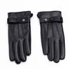Genuine Leather Gloves for Men To Keep Warm In Autumn and Winter with Fleece and Outdoor Driving Cycling and Electric Bike Gloves
