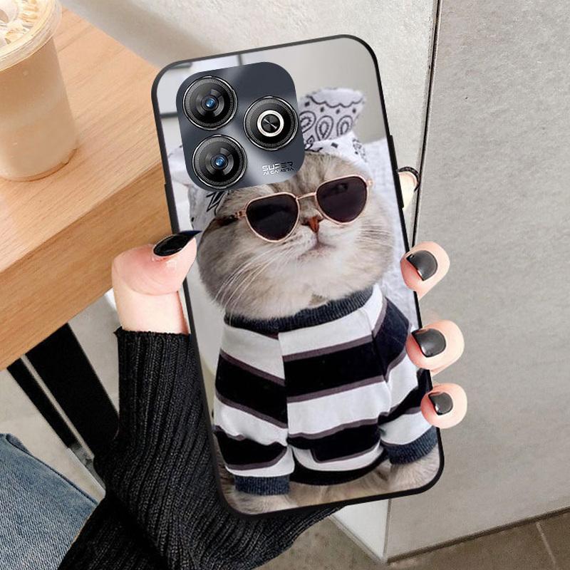 Für ZTE BLADE A75 4G Hülle Coque Luxus Stoßfest Weiches TPU Silikon Handyhülle Für ZTE BLADEA75 Fundas Capa Modehülle