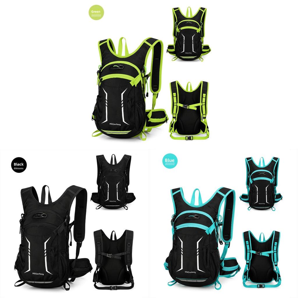 Outdoor Hiking Backpack With Waterproof Breathable Oxford Fabric For Cycling And Travel