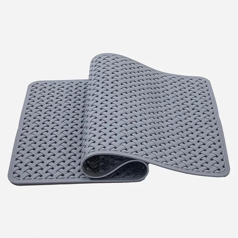 Environmentally Friendly and Odorless Bathroom Non-slip Mat Shower Bath Mat Bath Foot Mat Toilet Toilet Suction Cup Soft