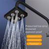 Rectangle High Pressures Shower Head Innovative Designs Boosts Water Pressures Bathroom Accessory for Shower Experience