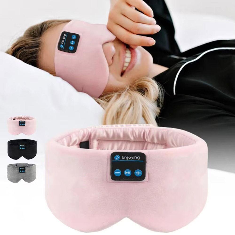 Soft Bluetooth Sleep Mask Adjustable Wireless Headphones Wireless Headset Sleep Eye Mask Sleep