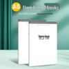 2025 Student Tear-Off Pad: B5 Blank Notebook & A4 Horizontal Line Memo Pad