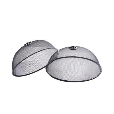 Mesh Food Cover Protective Round Shape Dish Lid Household Anti-Flying Vegetable Fruit Display Holder For Outdoors