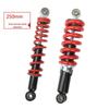 Amortizoare Suspensie Reglabile Față și Spate de 250mm pentru Motociclete Off-road, ATV-uri și Go-karturi