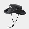 Cotton Bucket Hat Breathable Sunshade Design Sun Cap Sunscreen Protection Embroidered Pattern Fisherman Hat Camping Activities