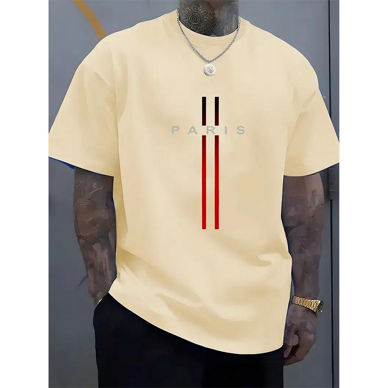 

Новая летняя мужская модная футболка с простым принтом, мужская футболка, топ 3XL жёлтый