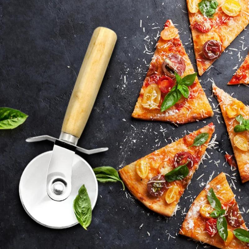 Oven Pizza Accessories Cutting Wheel Baking Supplies Stainless Steel Pizza Cutter Pastry and Pastry Accessories Slicer Shovel