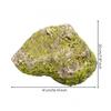 Artificial Lichen Stone Natural-Looking Ornament Decorative for Garden