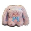 Three White Rabbit Elves 680: Hand-Painted Plush Blind Box Figure - Cute Trendy Toy Pendant