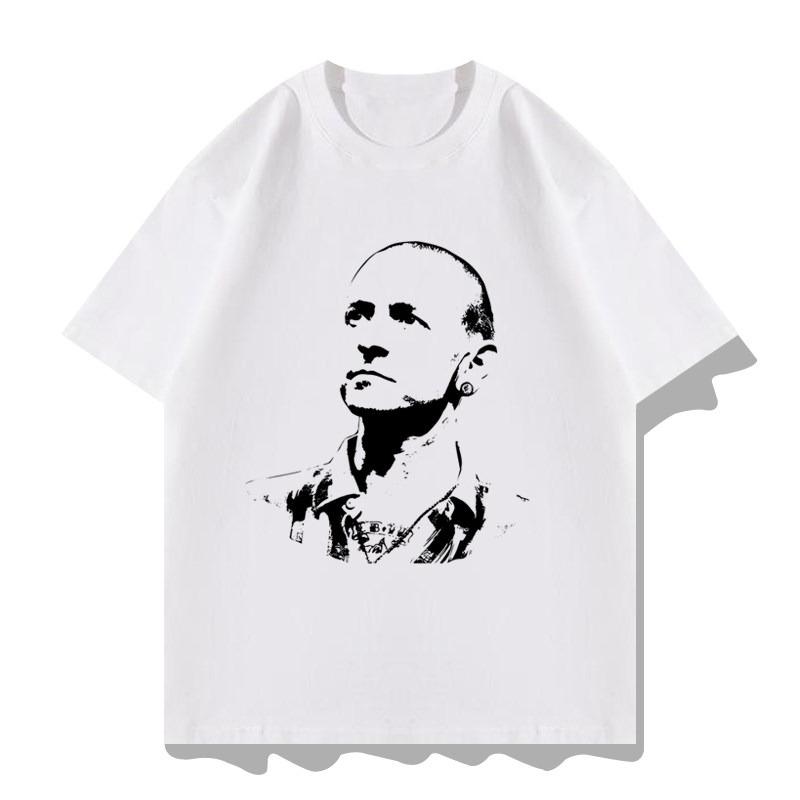 The Big Band Lin Lincoln Group Rock American Shortsleeved 2026 Tshirt Comfortable Colorful Round Collar Print Bottom Tshirt