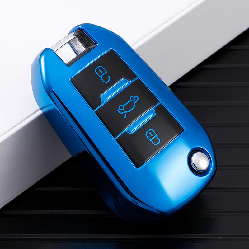 Dongfeng Peugeot Key Case for 308, 2008, 3008, 408, 301 Models