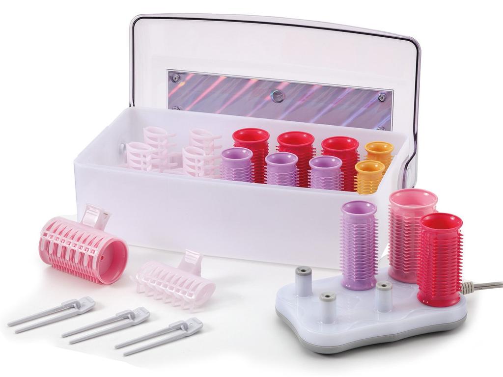 Koizumi Hair Volumizing International Curlers, Curl, Compatible, 12-Pack, KHC-V120/P