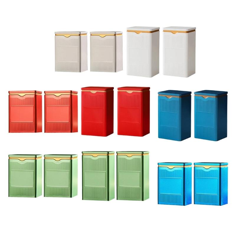 Tea Storage Container For Loose Leaf Tea Stylish Kitchen Canister For Storing Coffee Beans Or Dry Snacks