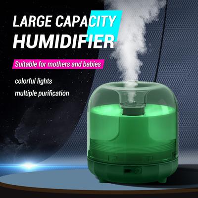 Tragbare Luftbefeuchter USB 500ml Ultraschall Luftkühler Nebelmaschine mit buntem Nachtlicht Raumbefeuchter Diffusor