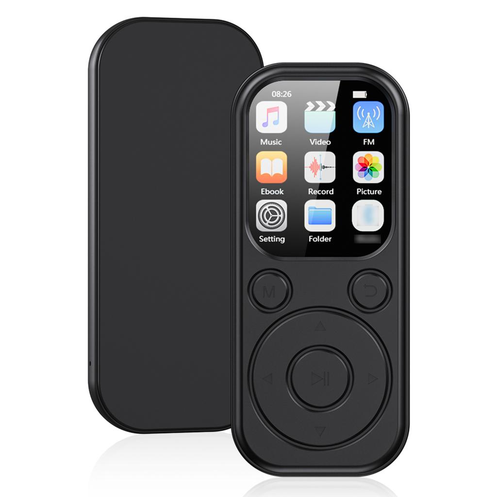 MP3 MP4 Player 2.01  IPS Screen Portable Songs Player with BT 5.4 Video Voice Recorder FM Radio E Book 12 Hours