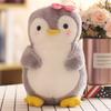 Cute Penguin Hugging Fruit Plush Stuffed Doll Kids Toy Home Decor Valentine Gift
