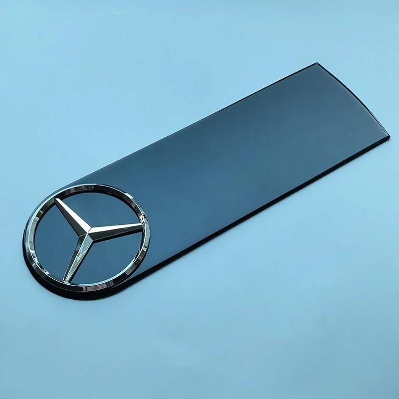 

Car Sticker Black Soft Rubber Sticker 3D Star Badge for Mercedes Benz W463 G500 G550 G55 G63 Car Trunk Spare Tire Shiled Cover S spare tire sticker
