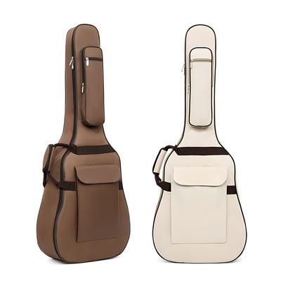 40/41 Zoll Gitarrenkoffer, wasserdicht, Gigbag, Oxford-Stoff, doppelte Riemen, gepolsterte Baumwolle, weicher Rucksack, Gitarrentaschen