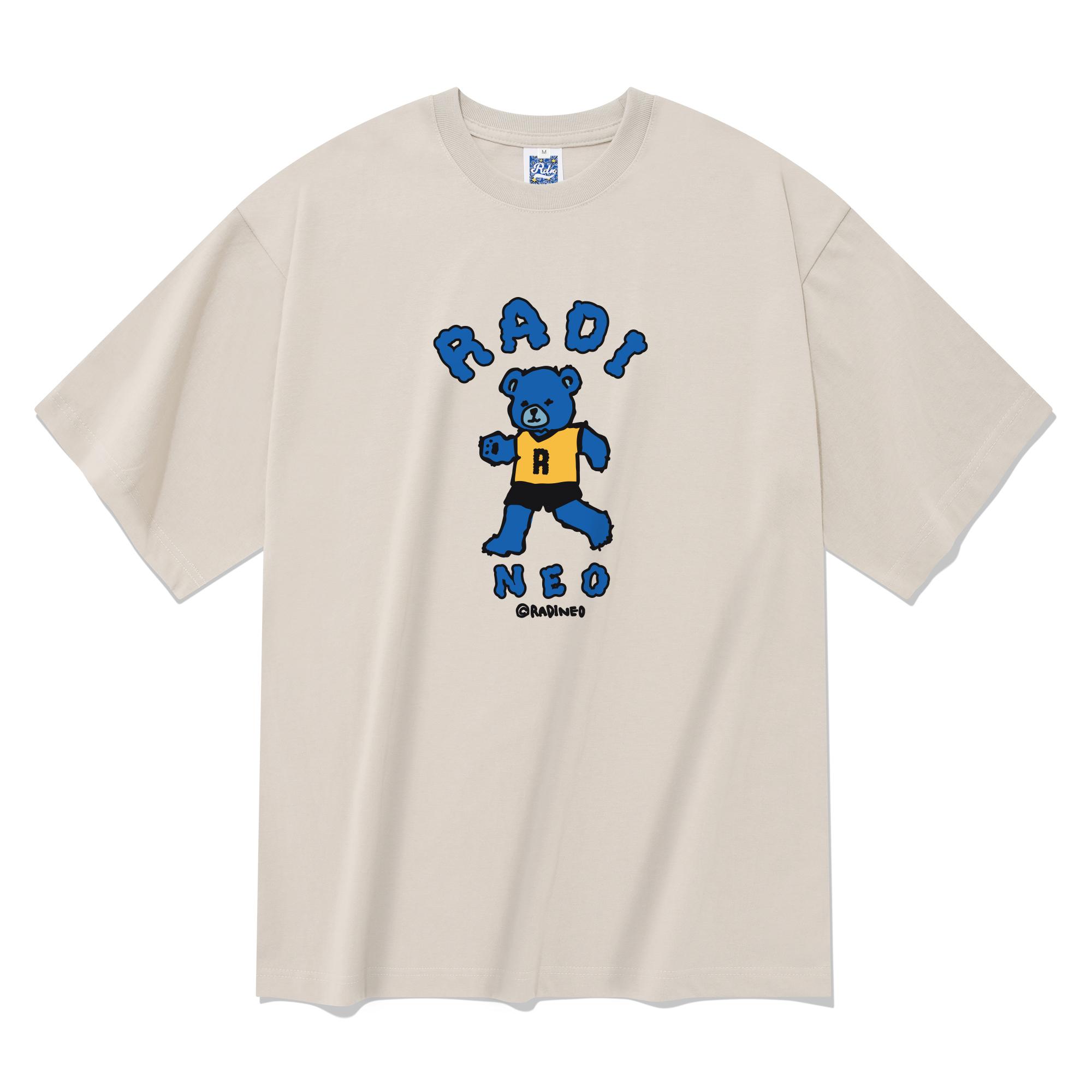 Radineo Radibear Short Sleeve T-Shirt Beige M