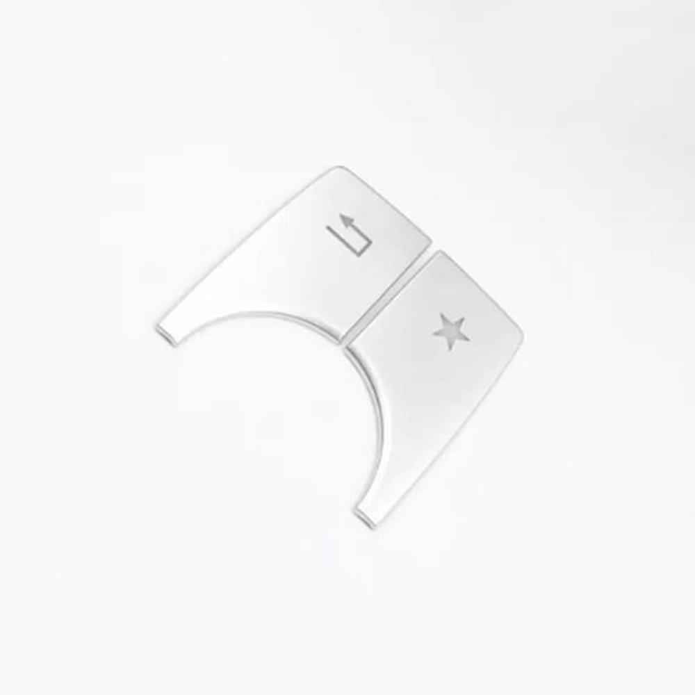 

New 2 Pcs Multimedia Switch Cover Trims For Mercedes Benz A Class W176 B Class W246
