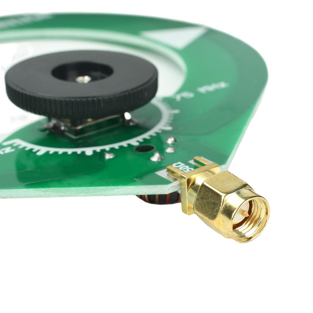 75 Mhz-135Mhz Donut Antenna Module FM Full Band Circular Reception Antenna 5W Low Impedance for Car Broadcasting DIY Projects