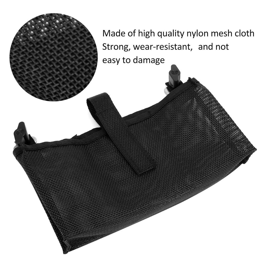 Slitstark förvaringsväska för kajaktillbehör Båtrelingväska Hängande nätpåsar Marin Båtnätpåse Lätt att använda