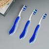 2Pcs Folding Toothbrush Set for Travel Camping Hiking Portable Compact Size Outdoor Essential