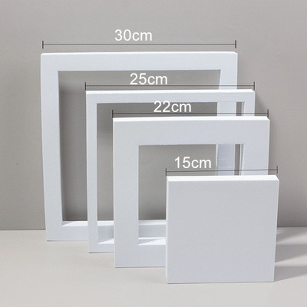 Photography Decoration Shooting Props Geometric Stereo Ins Wind Net Red White Photographic Prop