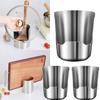 Stainless Steel Pot Lid Holder Multifunctional Kitchen Counter Organizer Rack For Spatula Cutting Board Utensil Storage