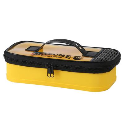 Mazume EVA Lure Case, Compact, MZBK-512-05, Yellow, 11.5cm L X 24cm W X 6cm H