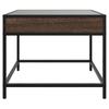 Infinity LED Coffee Table in Brown Oak Effect 50x50x41 cm