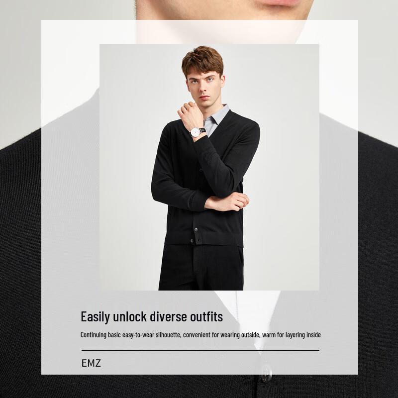 Erdos (EMZ) Men's V-Neck Wool Cardigan Jacket