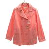 Unused Double Breasted Jacket 40 Pink Trench Women Used