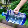 Compact Portable Water Dispenser with Lid - Household Plastic Bucket for Purified Water Storage