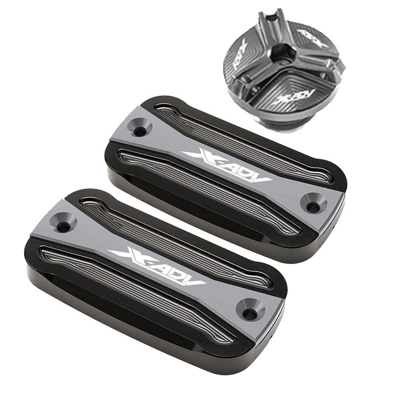 For HONDA XADV X-ADV 750 2017 2018    2022 2023 Motorcycle Brake Fluid Reservoir Master Cylinder Cap XADV750