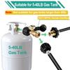 Leak-proof Propane Tank Connector QCC1/Type Propane Tank Refill Adapter  Camping Grill