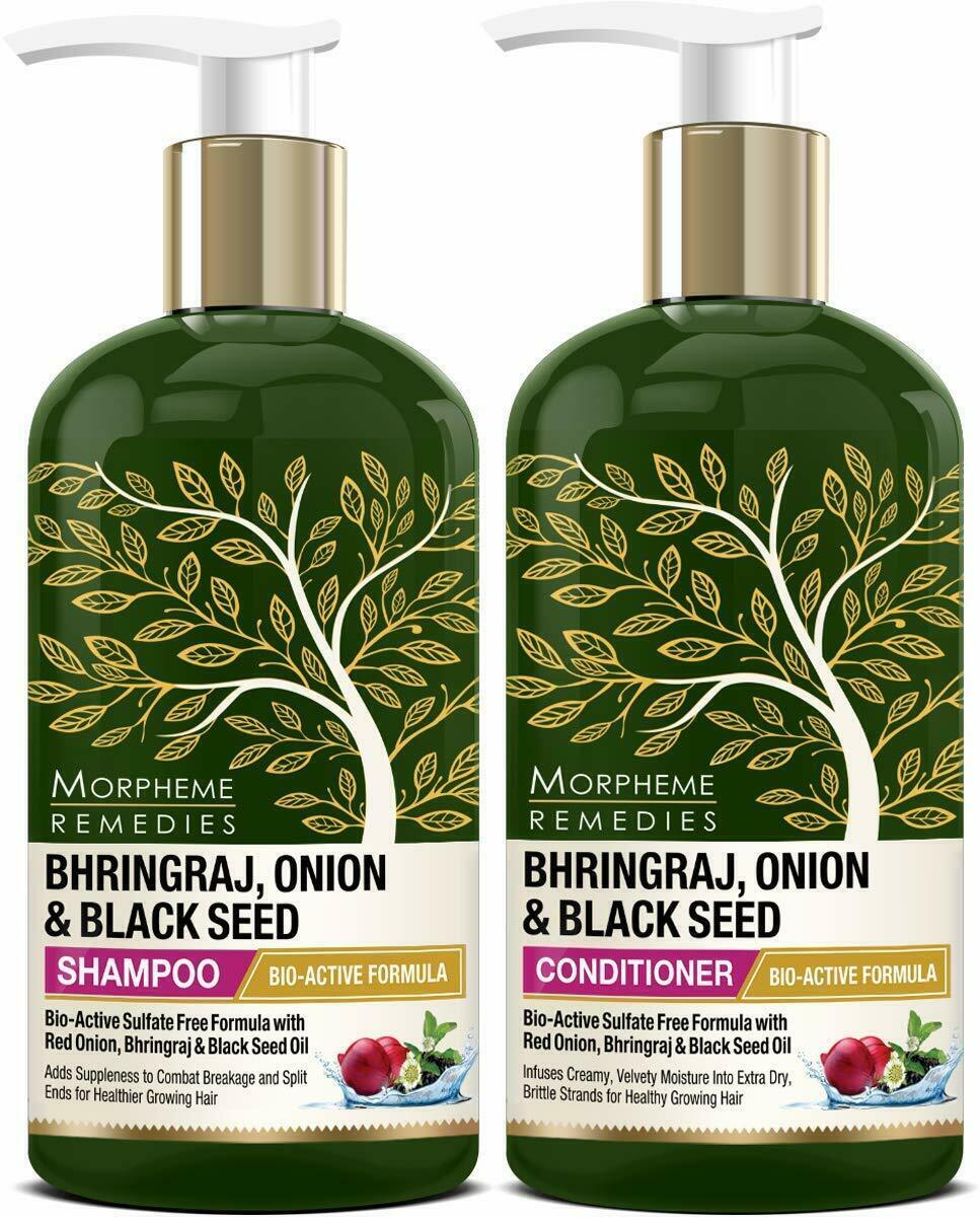 

Bhringraj Onion & Black Seed Conditioner & Shampoo 300ml TD60.2