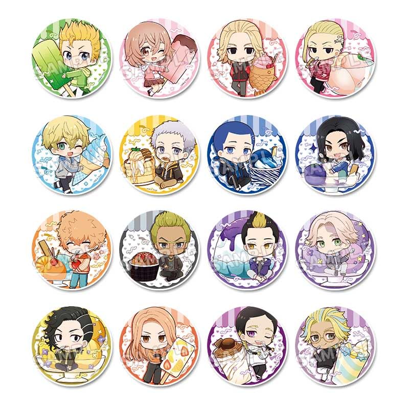 

Tokyo Revengers Puchichoko Trading Badge Ice ver. 16-piece box