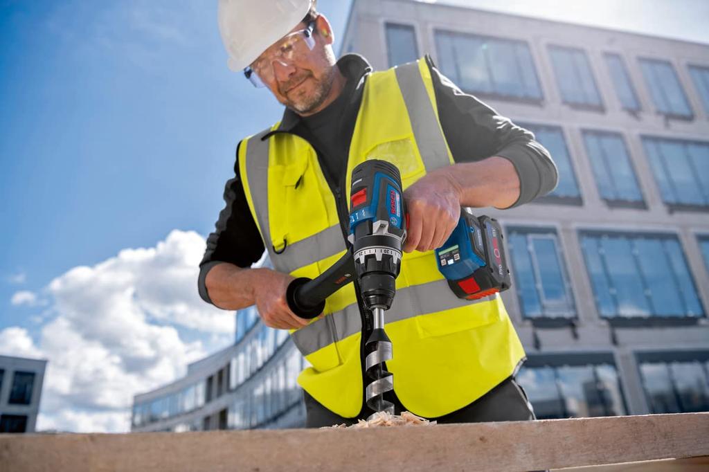 Bosch Professional 18V Cordless Vibratory Driver Drill Blue (Body Only) GSB18V-150CH