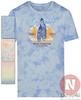 Océano Hawaii Vibes Camiseta Tabla De Surf Playa Vacaciones Arena Tie-Dye