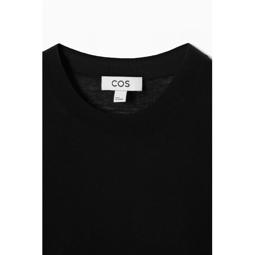 COS Japan Merino-Wolle Strickhemd