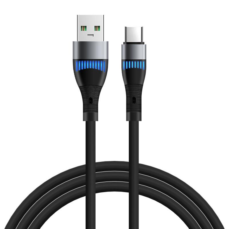 Fast-Charging Glow USB Cable for Apple, Android, and Type-C Devices