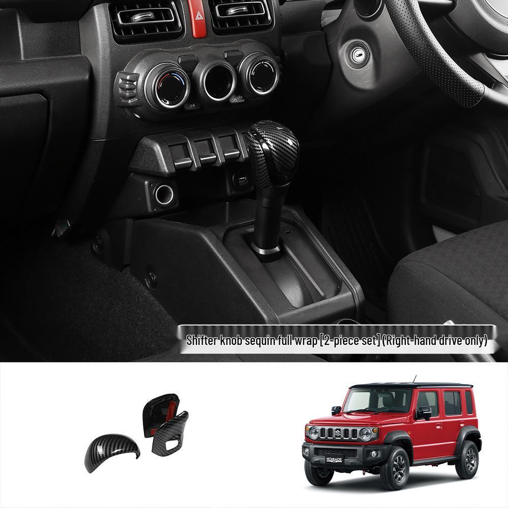 25-Piece Suzuki Jimny Nomade Gear Shift Knob & Handbrake Panel Trim Kit