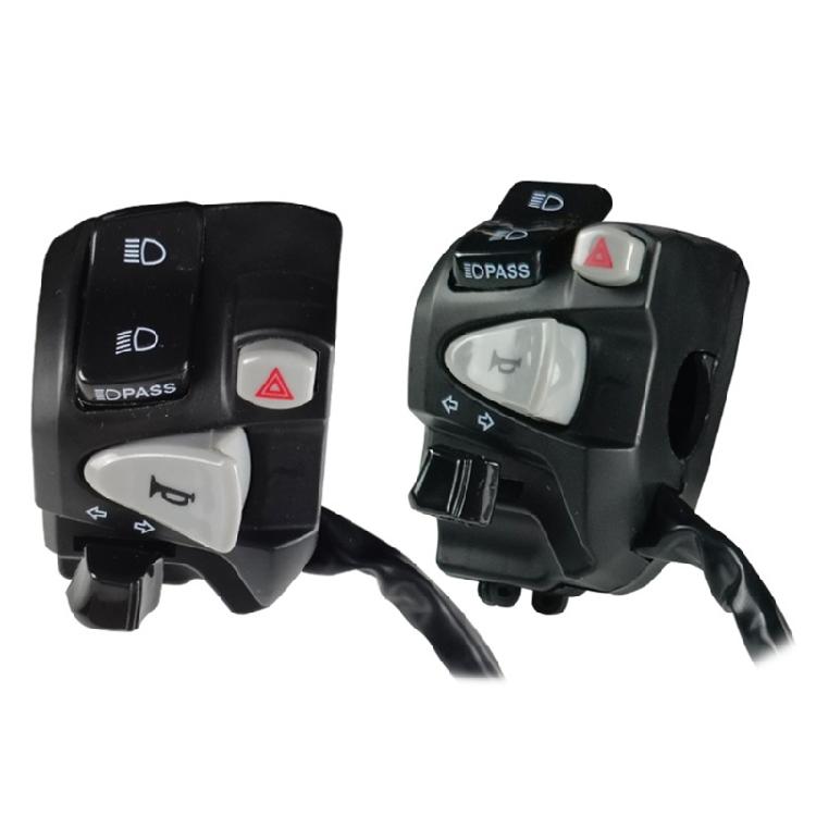 Motorcycle Horn Turn Signal Switch 22mm Handlebar Switch Replace for 150